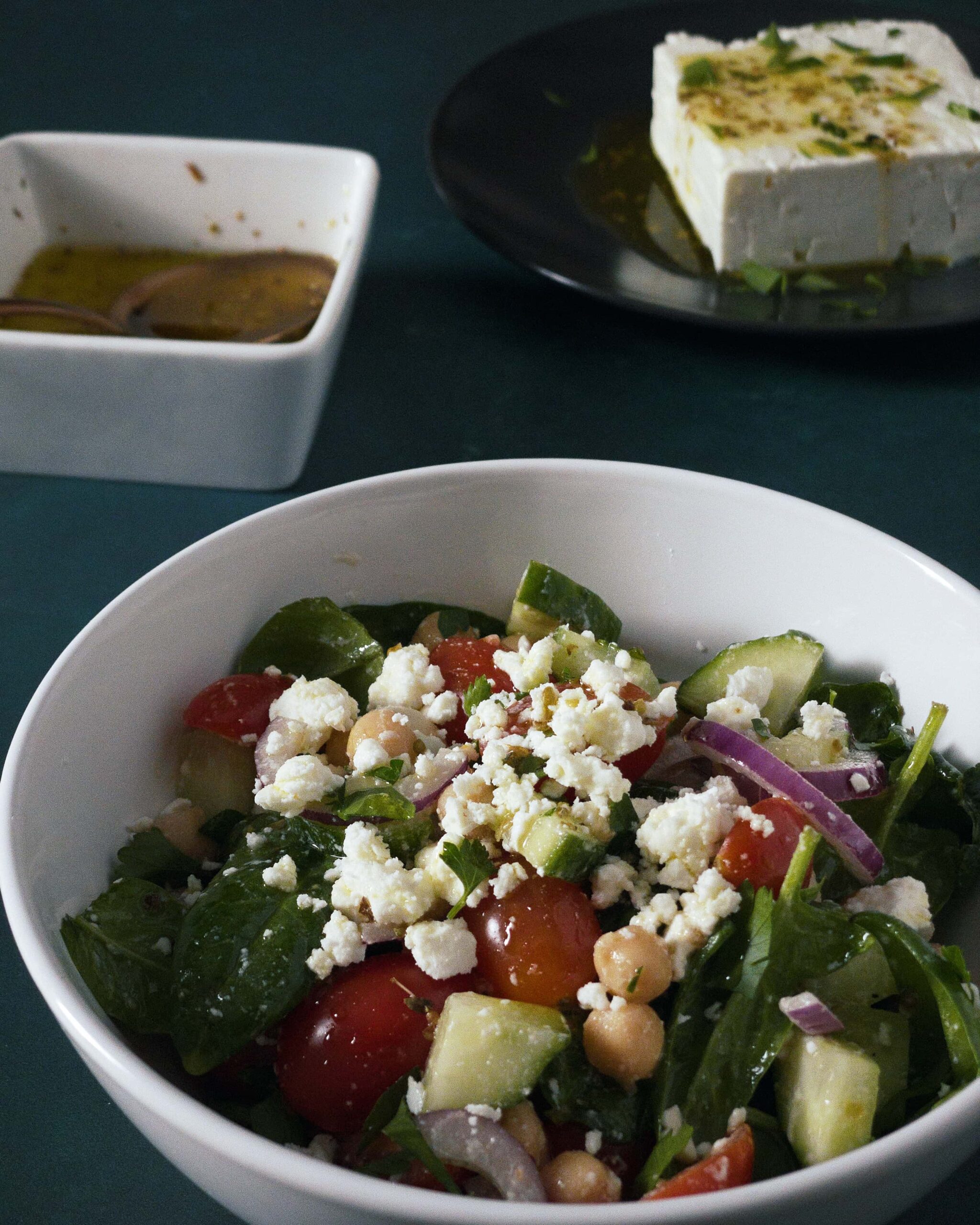 greek chickpea salad