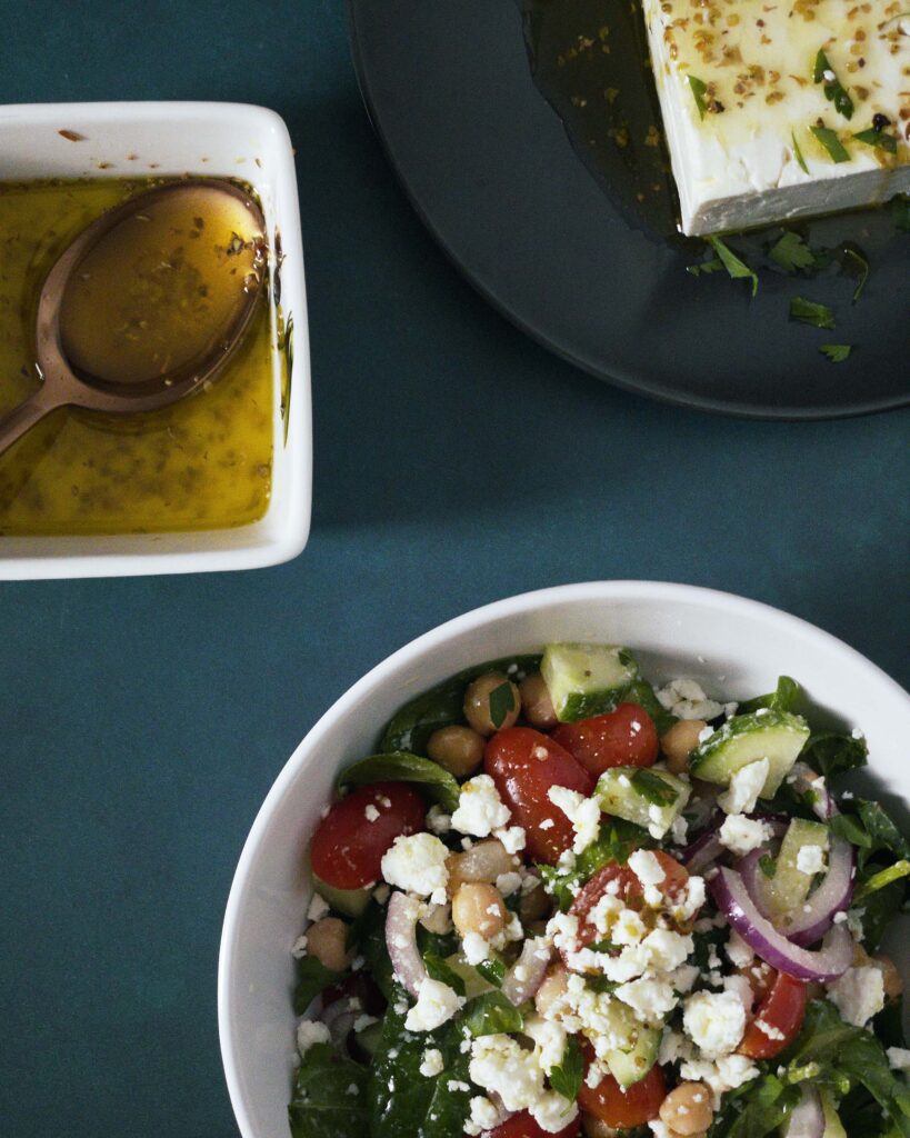 salata greceasca rapida